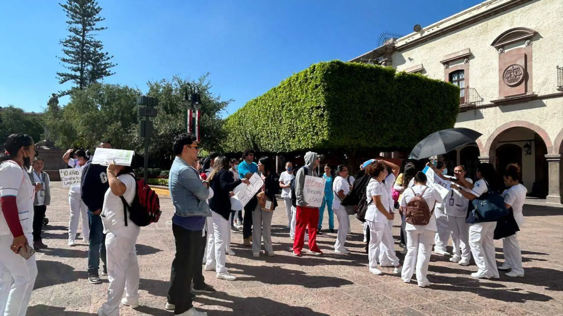 Manifestación salud